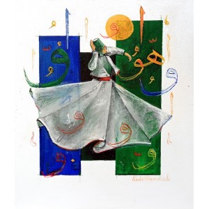 Abdul Hameed, 16 x 20 inch, Acrylic on Canvas, Figurative Painting, AC-ADHD-023
